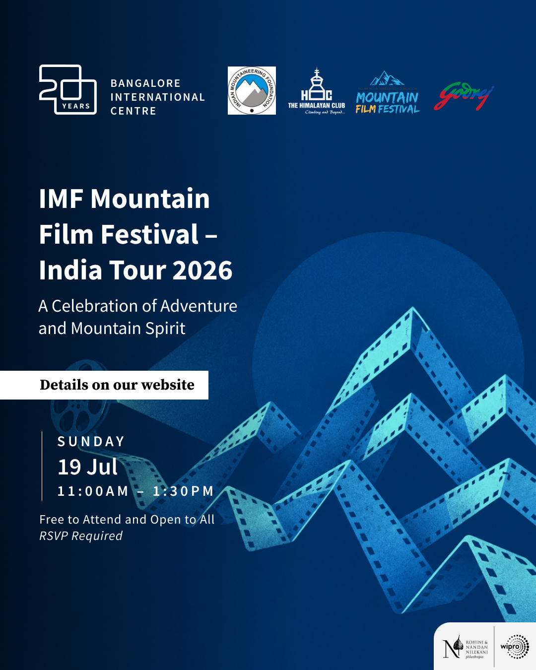 IMF Mountain Film Festival – India Tour 2026
