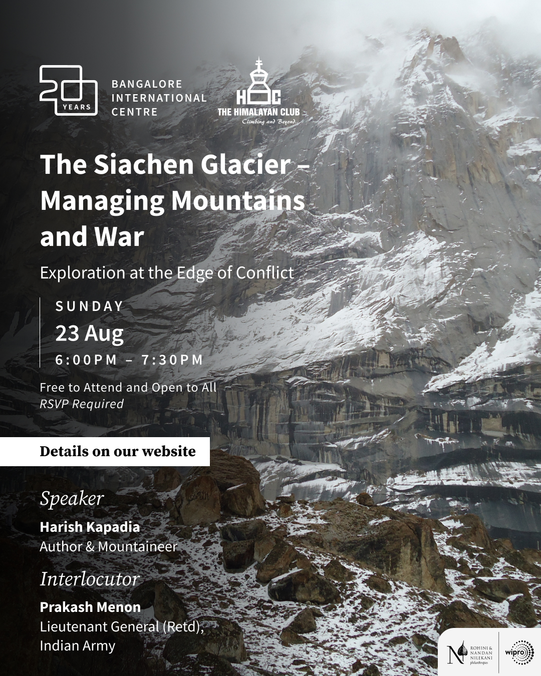 The Siachen Glacier – Managing Mountains and War