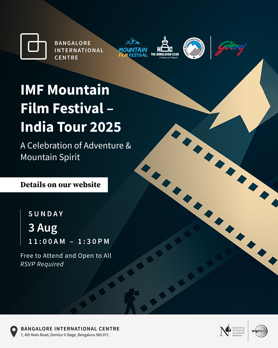 IMF Mountain Film Festival – India Tour 2025