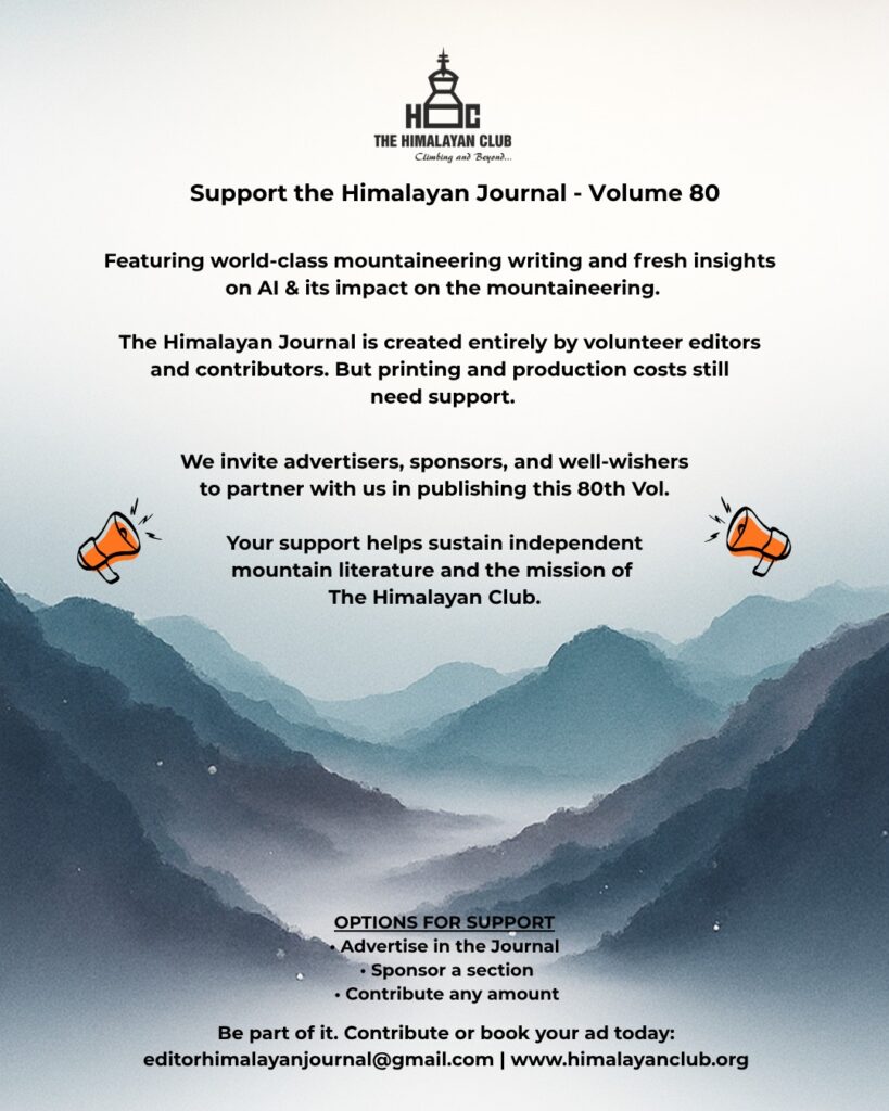 Support the Himalayan Journal - Volume 80